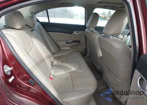 2012 Honda Civic Ex-L from USA, damaged, VIN 19XFB2F98CE066801